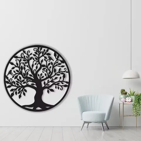 植物 单幅 装饰画 现代简约 客厅背景墙挂画