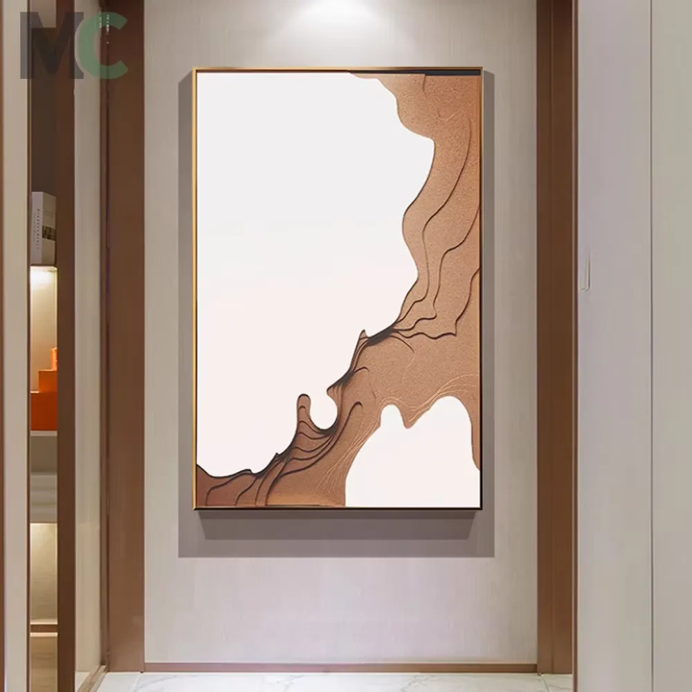 抽象 单幅 装饰画 意式极简 客厅背景墙挂画 壁饰摆件