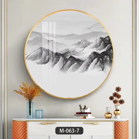 羽毛 单幅 装饰画 现代简约 卧室背景墙挂画 LED带灯画