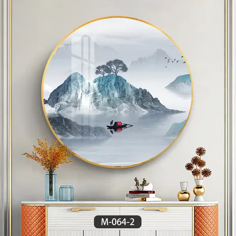 羽毛 单幅 装饰画 现代简约 卧室背景墙挂画 LED带灯画