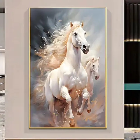 动物 单幅 装饰画 轻奢风 客厅背景墙挂画