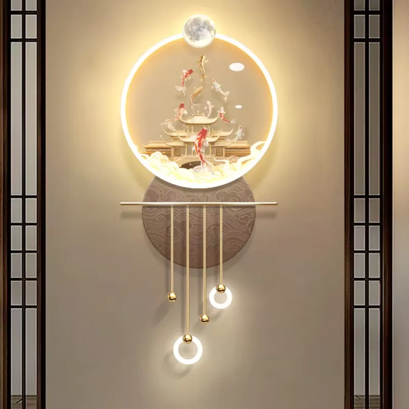 动物 单幅 装饰画 现代简约 玄关背景墙挂画 LED带灯画