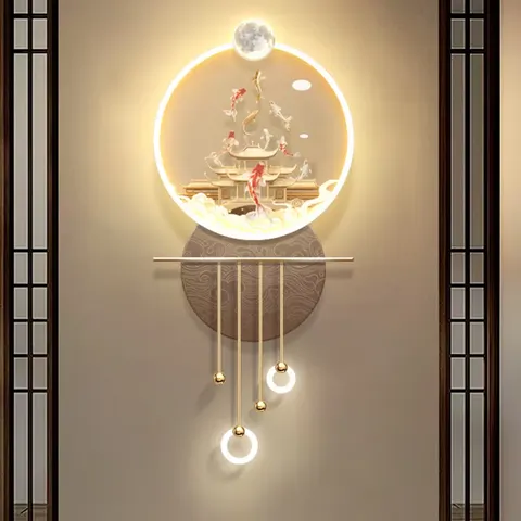 动物 单幅 装饰画 现代简约 玄关背景墙挂画 LED带灯画