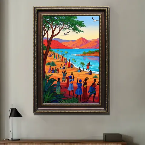 动物 单幅 装饰画 现代简约 客厅背景墙挂画 手绘油画