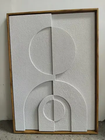 抽象 单幅 装饰画 现代简约 客厅背景墙挂画 LED带灯画