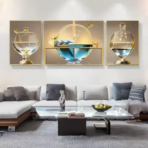 抽象 单幅 装饰画 现代简约 客厅背景墙挂画 晶瓷画