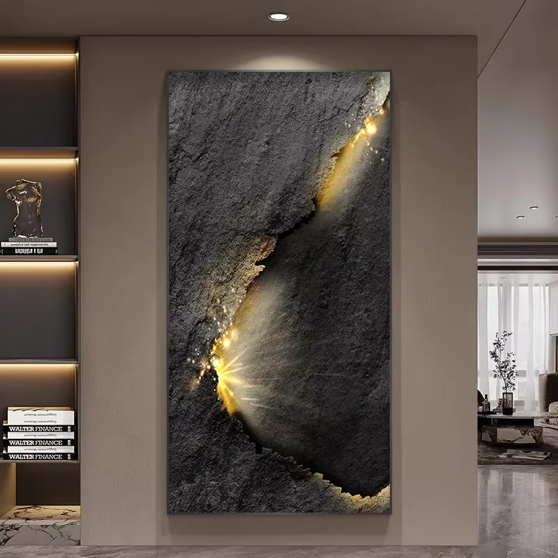 抽象 单幅 装饰画 现代简约 客厅背景墙挂画 手绘油画
