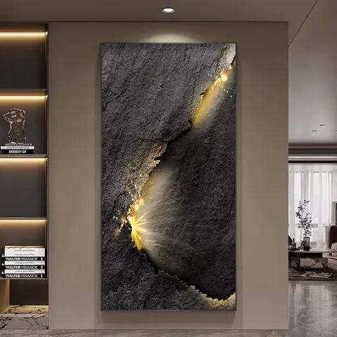 抽象 单幅 装饰画 现代简约 客厅背景墙挂画 手绘油画