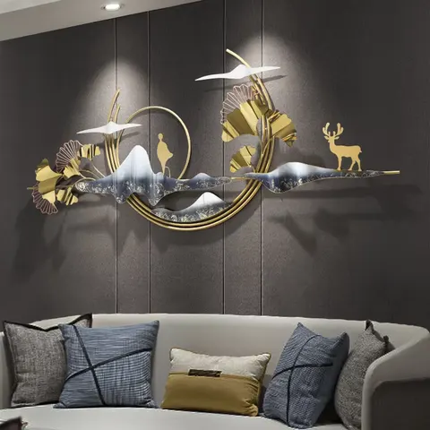 抽象 单幅 装饰画 北欧风 餐厅背景墙挂画
