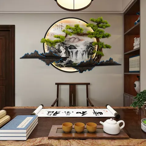 抽象 单幅 装饰画 北欧风 餐厅背景墙挂画