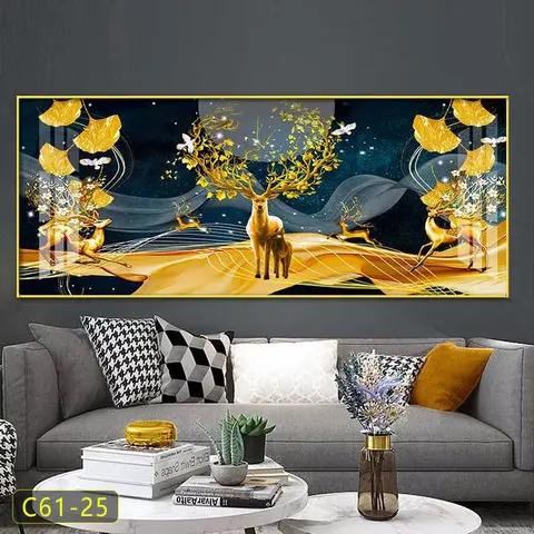 山水 单幅 装饰画 现代简约 卧室背景墙挂画 壁饰摆件