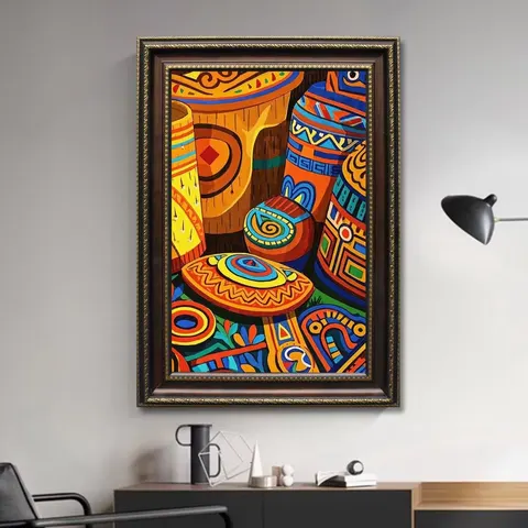 抽象 单幅 装饰画 现代简约 客厅背景墙挂画 晶瓷画