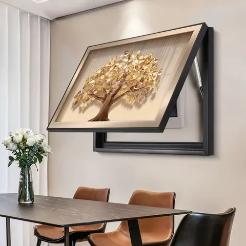 植物 单幅 装饰画 现代简约 客厅背景墙挂画