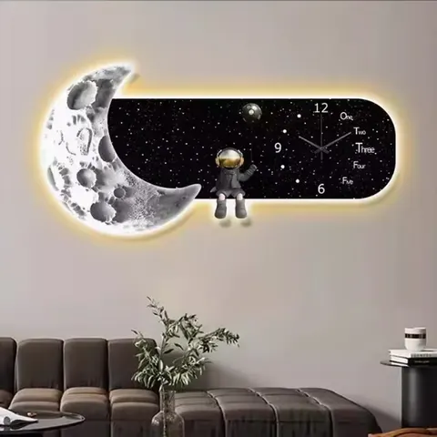 抽象 单幅 装饰画 现代简约 卧室背景墙挂画 LED带灯画