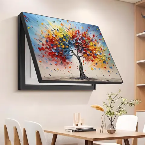 抽象 单幅 装饰画 现代简约 客厅背景墙挂画 晶瓷画