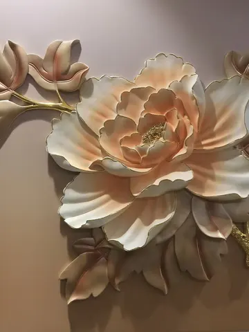抽象 三联 装饰画 现代简约 客厅背景墙挂画 砂岩浮雕