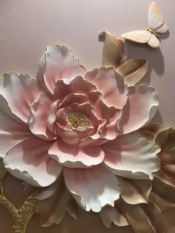 抽象 三联 装饰画 现代简约 客厅背景墙挂画 砂岩浮雕