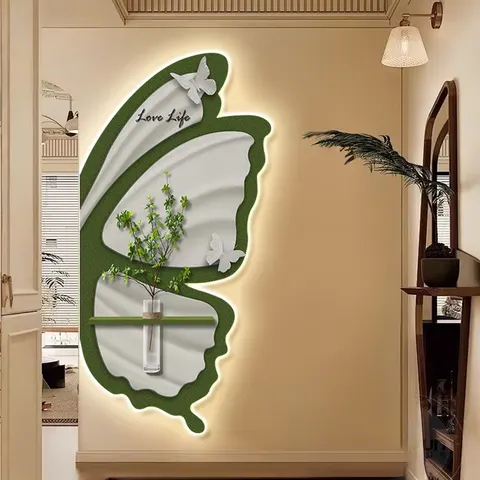 植物 单幅 装饰画 现代简约 玄关背景墙挂画 砂岩浮雕