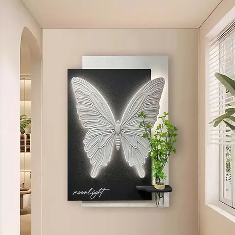 植物 单幅 装饰画 现代简约 客厅背景墙挂画
