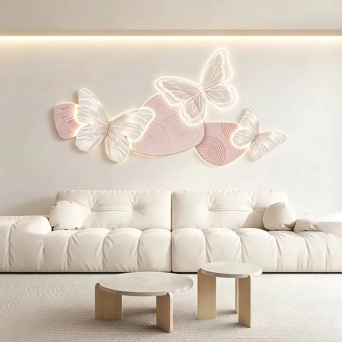 抽象 单幅 装饰画 现代简约 客厅背景墙挂画 霓虹灯画