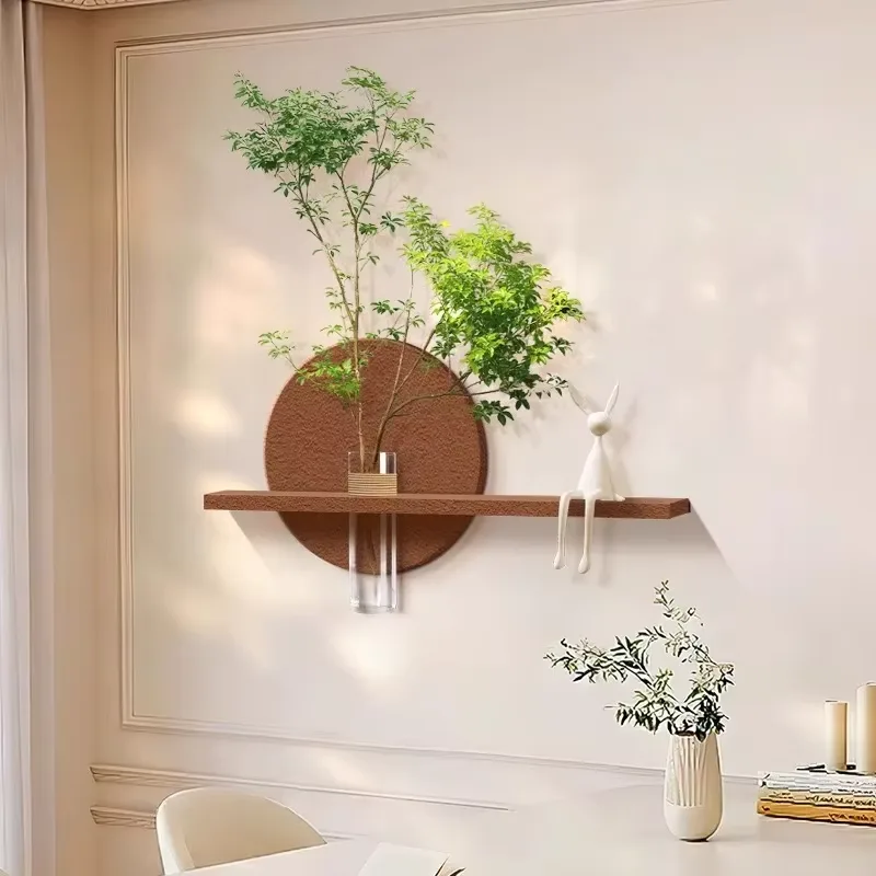 植物 单幅 装饰画 新中式 玄关背景墙挂画 砂岩浮雕