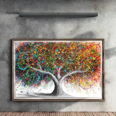 山水 单幅 装饰画 现代简约 客厅背景墙挂画