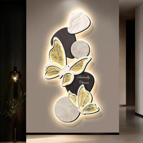 动物 单幅 装饰画 奶油风 玄关背景墙挂画 晶瓷画