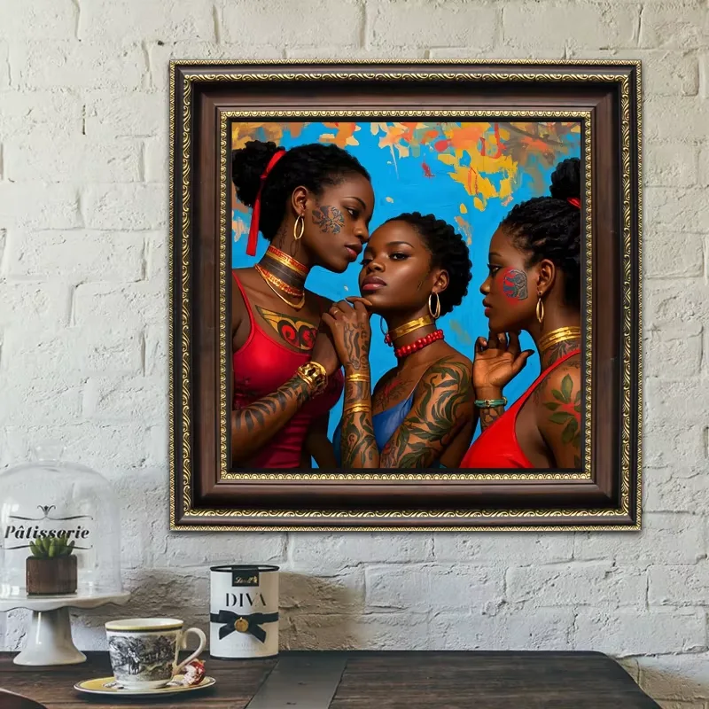 人物 单幅 装饰画 现代简约 客厅背景墙挂画 晶瓷画