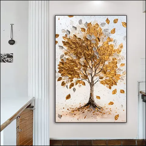 抽象 单幅 装饰画 现代简约 客厅背景墙挂画 手绘油画