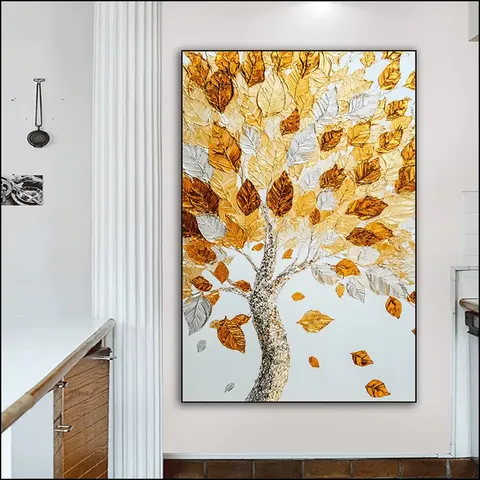 抽象 单幅 装饰画 现代简约 客厅背景墙挂画 手绘油画
