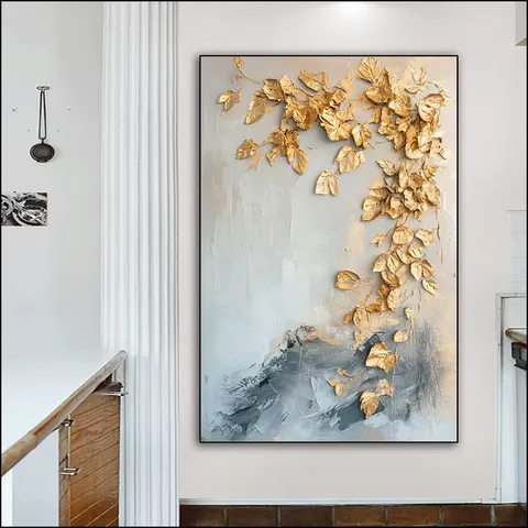 抽象 单幅 装饰画 现代简约 客厅背景墙挂画 手绘油画