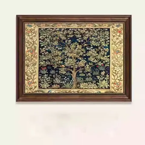 山水 单幅 装饰画 现代简约 客厅背景墙挂画 手绘油画