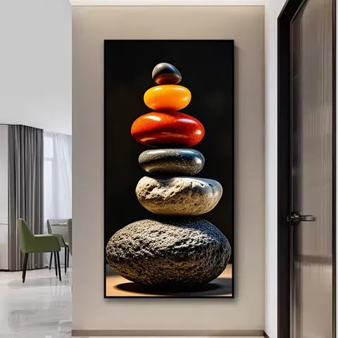 抽象 单幅 装饰画 现代简约 玄关背景墙挂画 晶瓷画
