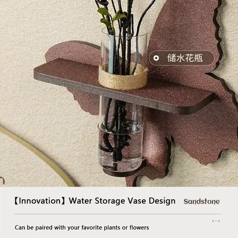 植物 单幅 装饰画 现代简约 客厅背景墙挂画 砂岩浮雕