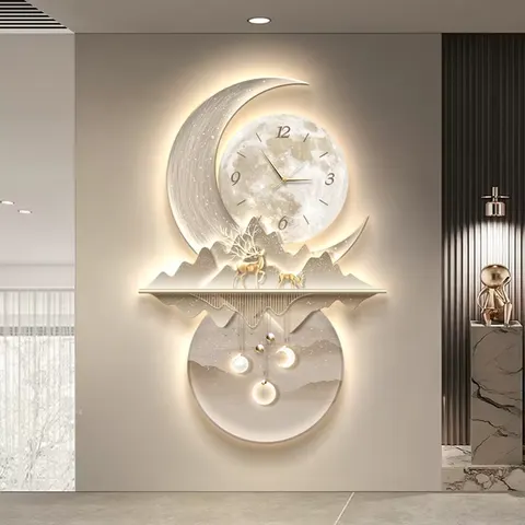 山水 单幅 装饰画 现代简约 玄关背景墙挂画 精雕画