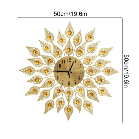 城市 单幅 装饰画 现代简约 客厅背景墙挂画 挂钟
