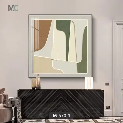 抽象 单幅 装饰画 现代简约 客厅背景墙挂画 砂岩浮雕