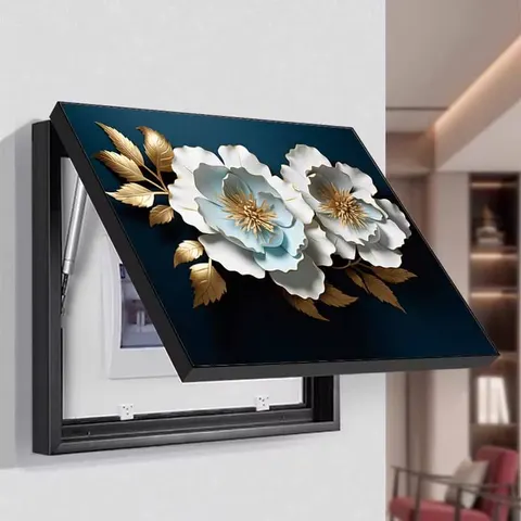 抽象 单幅 装饰画 现代简约 餐厅背景墙挂画 晶瓷画