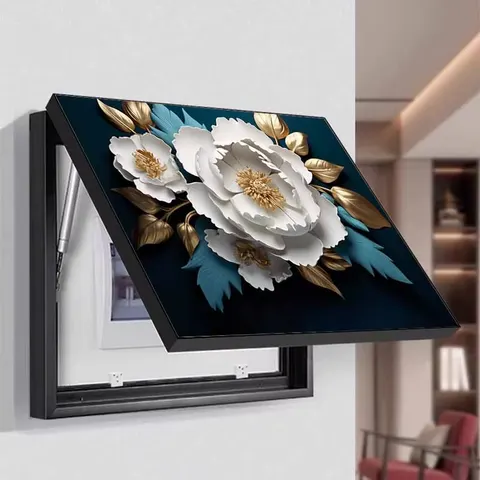 抽象 单幅 装饰画 现代简约 餐厅背景墙挂画 晶瓷画