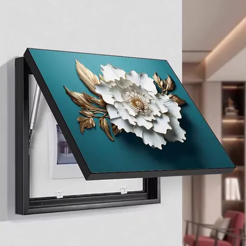 抽象 单幅 装饰画 现代简约 餐厅背景墙挂画 晶瓷画