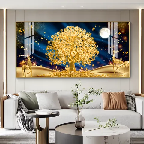 抽象 单幅 装饰画 现代简约 玄关背景墙挂画 晶瓷画