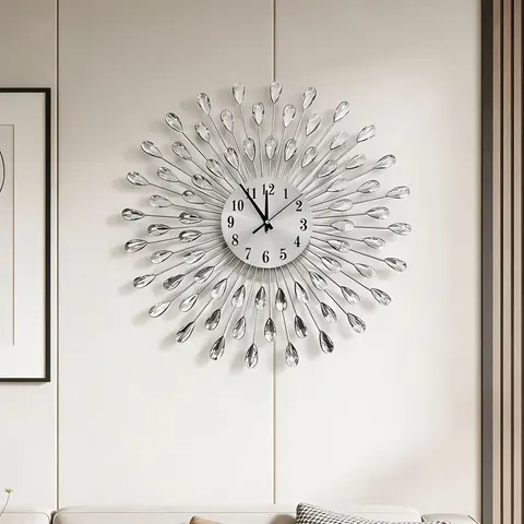 挂钟组合 单幅 装饰画 欧式 客厅背景墙挂画 挂钟
