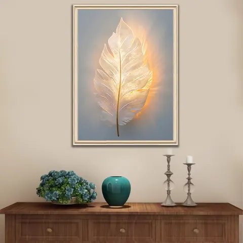 羽毛 单幅 装饰画 欧式 餐厅背景墙挂画 壁饰摆件