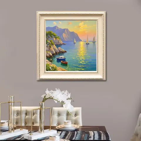 抽象 单幅 装饰画 欧式 餐厅背景墙挂画
