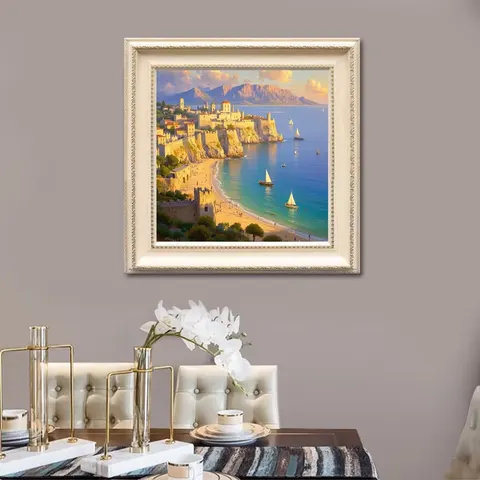 抽象 单幅 装饰画 欧式 餐厅背景墙挂画