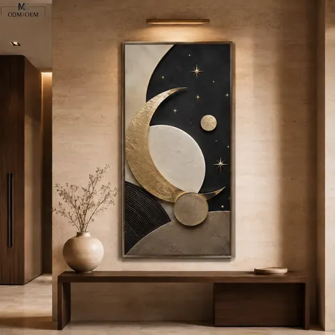 抽象 单幅 装饰画 轻奢风 玄关背景墙挂画