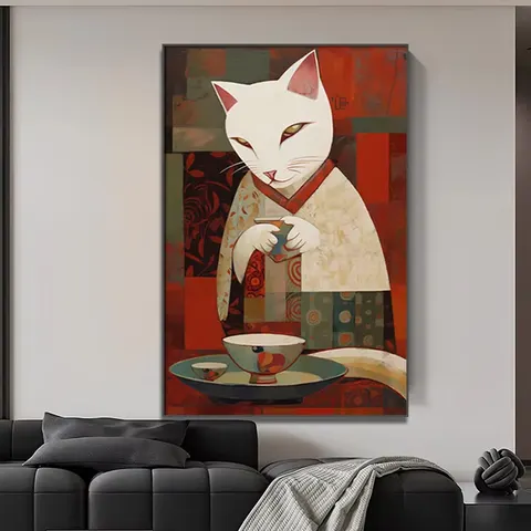 抽象 单幅 装饰画 日式简约 客厅背景墙挂画