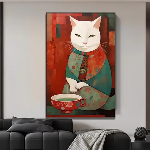 抽象 单幅 装饰画 日式简约 客厅背景墙挂画
