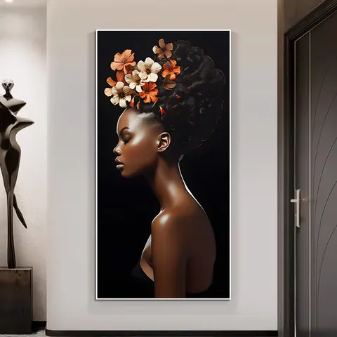 人物 单幅 装饰画 现代简约 酒店背景墙挂画 晶瓷画