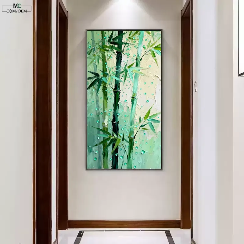 植物 单幅 装饰画 现代简约 客厅背景墙挂画 晶瓷画